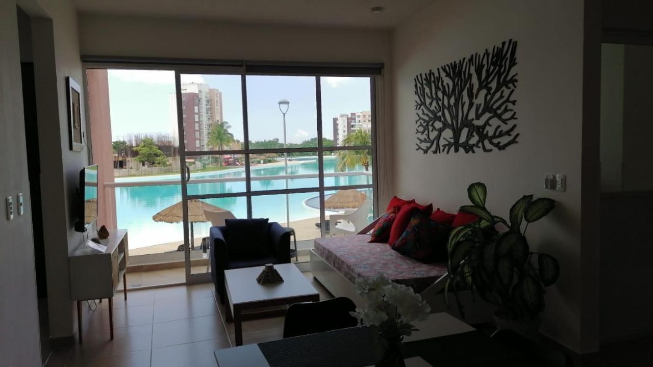 Ferienwohnung Dream Lagoons Cancún Exterior foto
